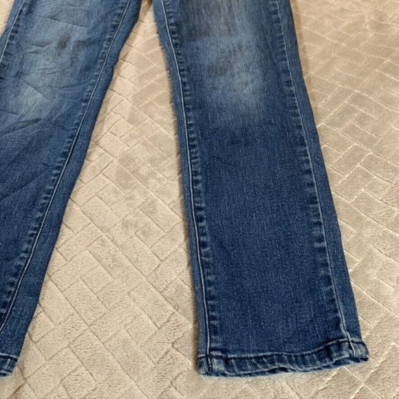 Calvin Klein Womens 27 Denim Jeans Blue Ultimate Skinny Low Rise Medium Wash - Picture 4 of 14